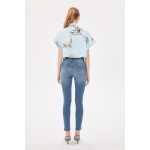 Skinny Denim Pantolon Mavi