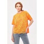 Dantel T-Shirt Orange