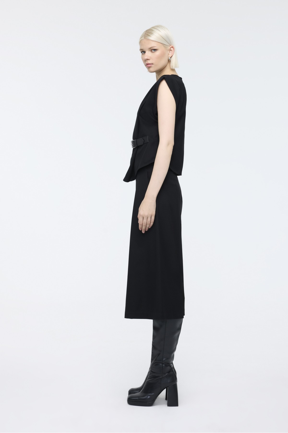Culotte Pantolon Siyah