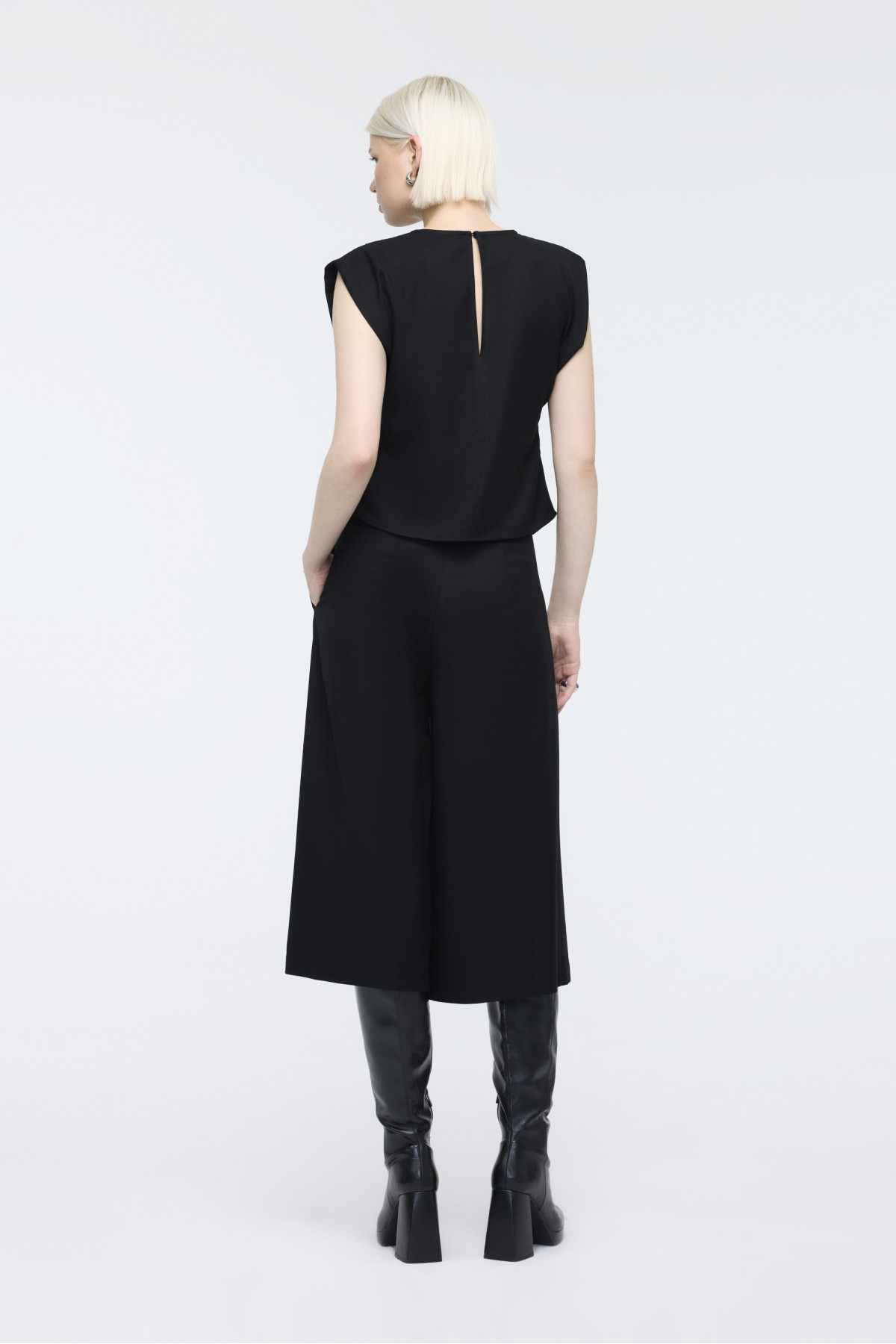 Culotte Pantolon Siyah