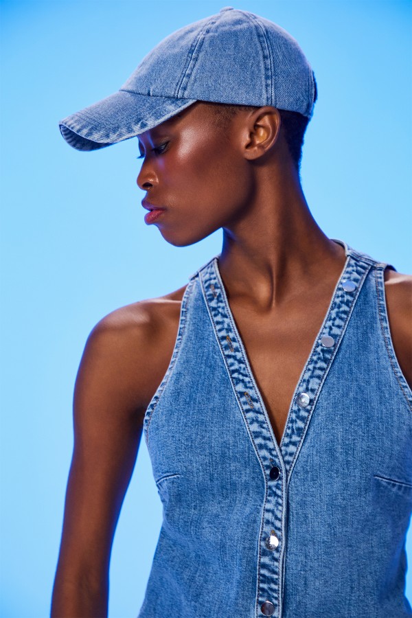 Denim Yelek Mavi̇ Denim Yelek Mavi̇