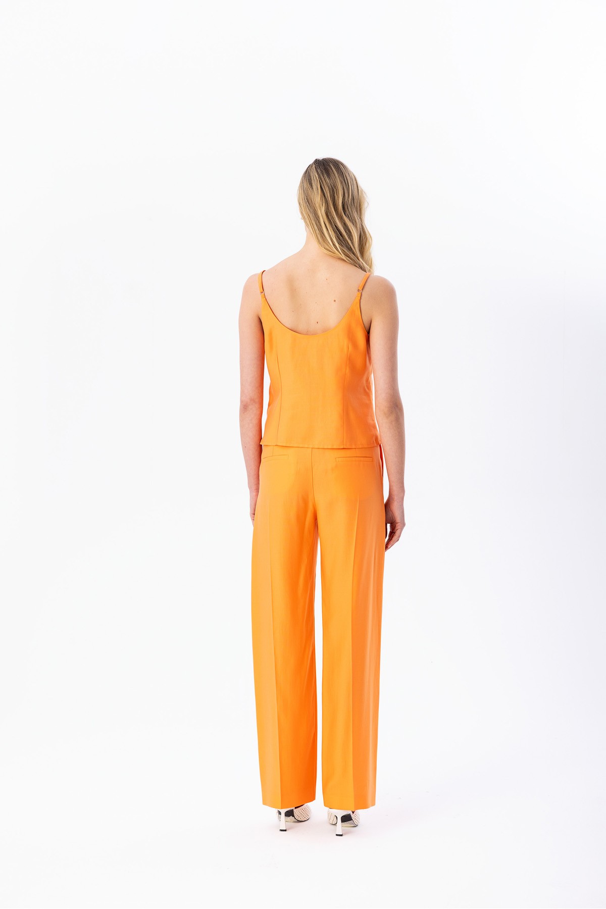 Düz Paça Pantolon Orange Düz Paça Pantolon Orange