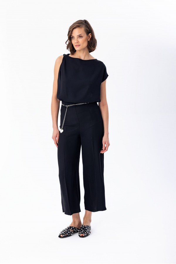 Asimetrik Bluz Siyah Asimetrik Bluz Siyah