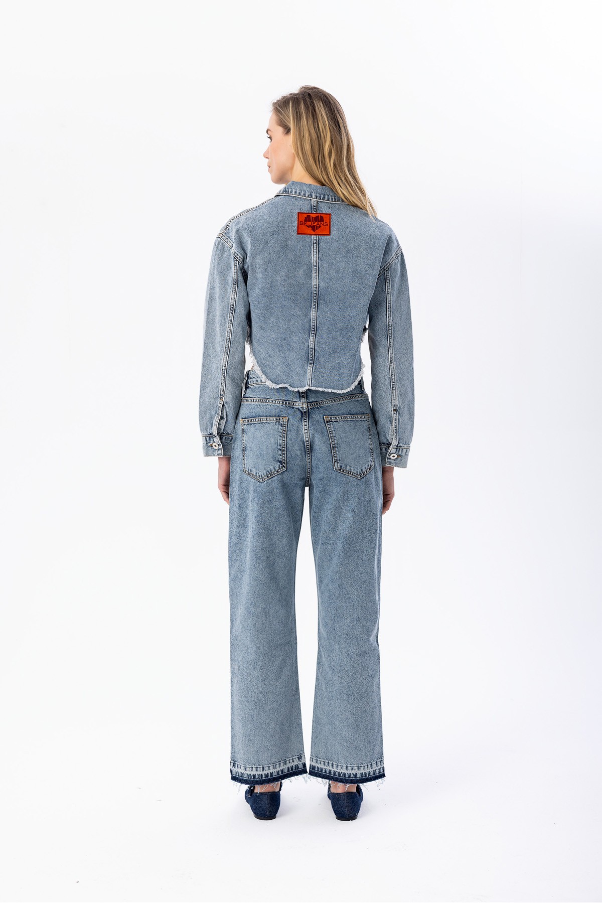 Denim Ceket Mavi̇