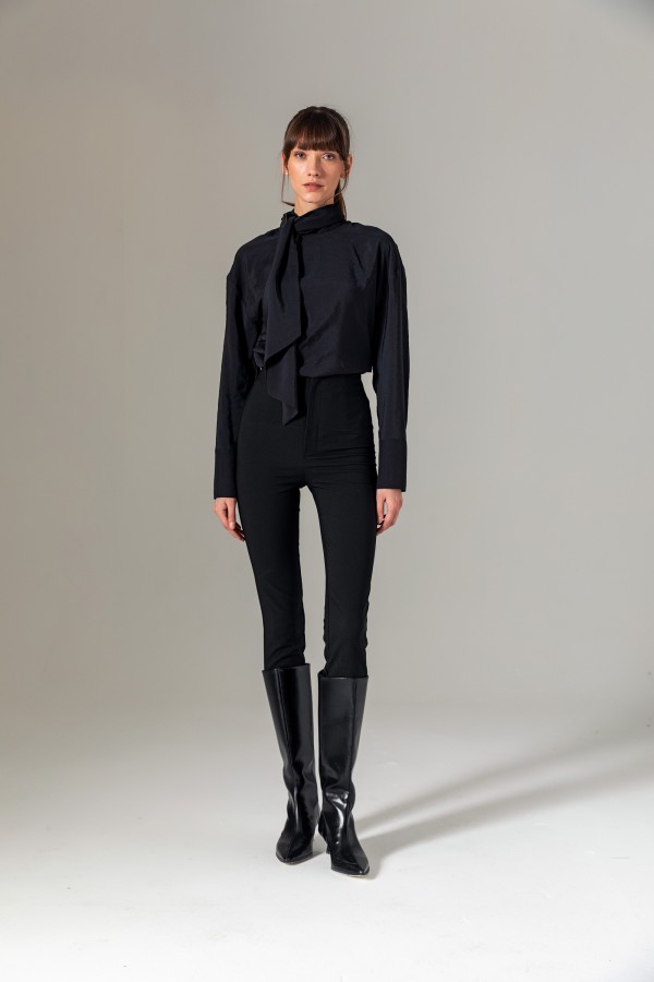 Yüksek Bel Tayt Pantolon Siyah Yüksek Bel Tayt Pantolon Siyah