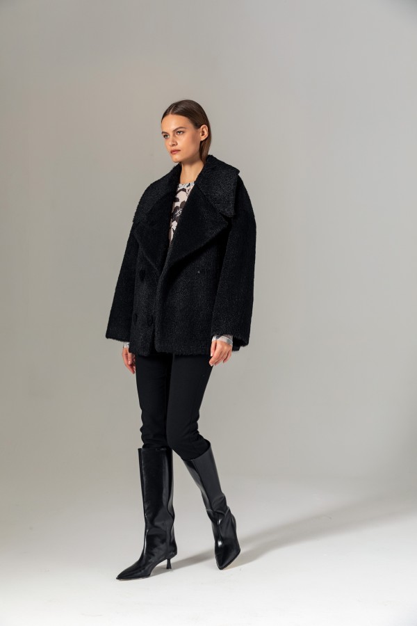 Suni Kürk Kaban Siyah Suni Kürk Kaban Siyah