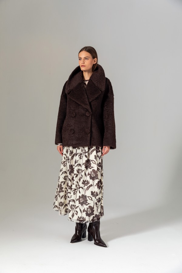 Suni Kürk Kaban Kahve