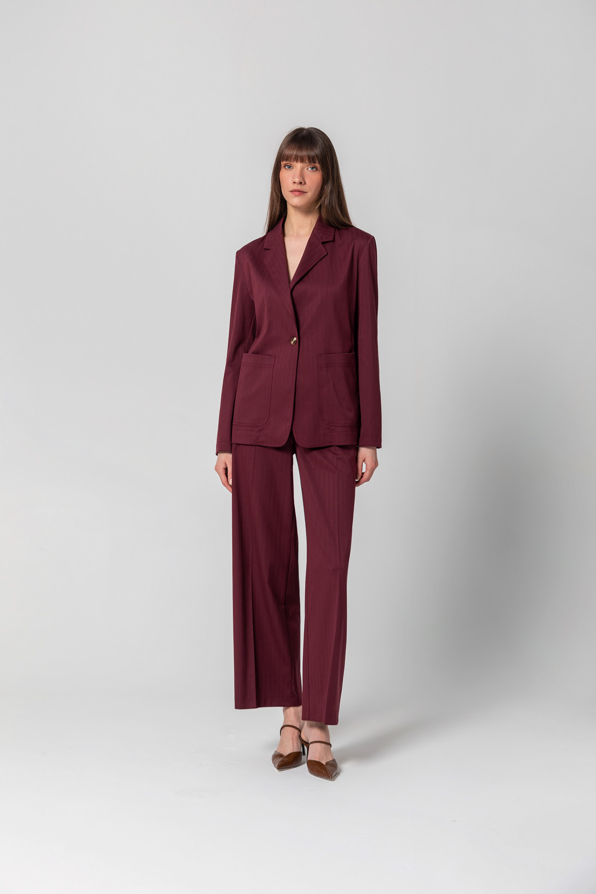 Mono Kapama Blazer Bordo